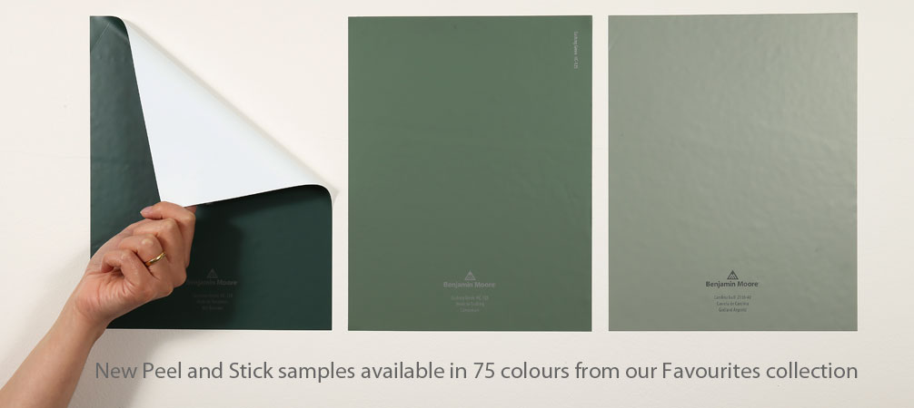 New Peel and Stick samples available in 75 colours from our Favourites collection.